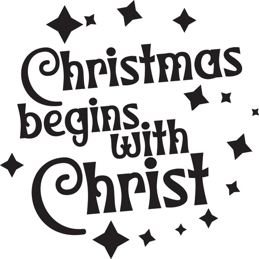 Christmas begins with Christ